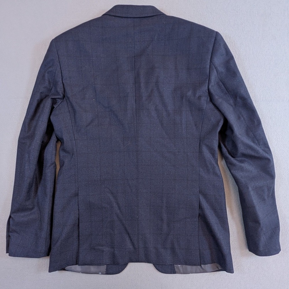 John Varvatos Bedford Blazer Mens 40R Navy Blue Wool 2-Button Sport Coat - Picture 2 of 7